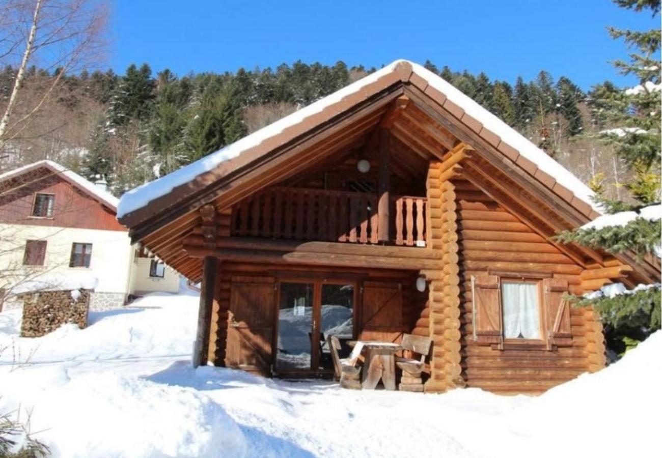 L'Oursblanc Chalet En Rondins ラ・ブレス エクステリア 写真