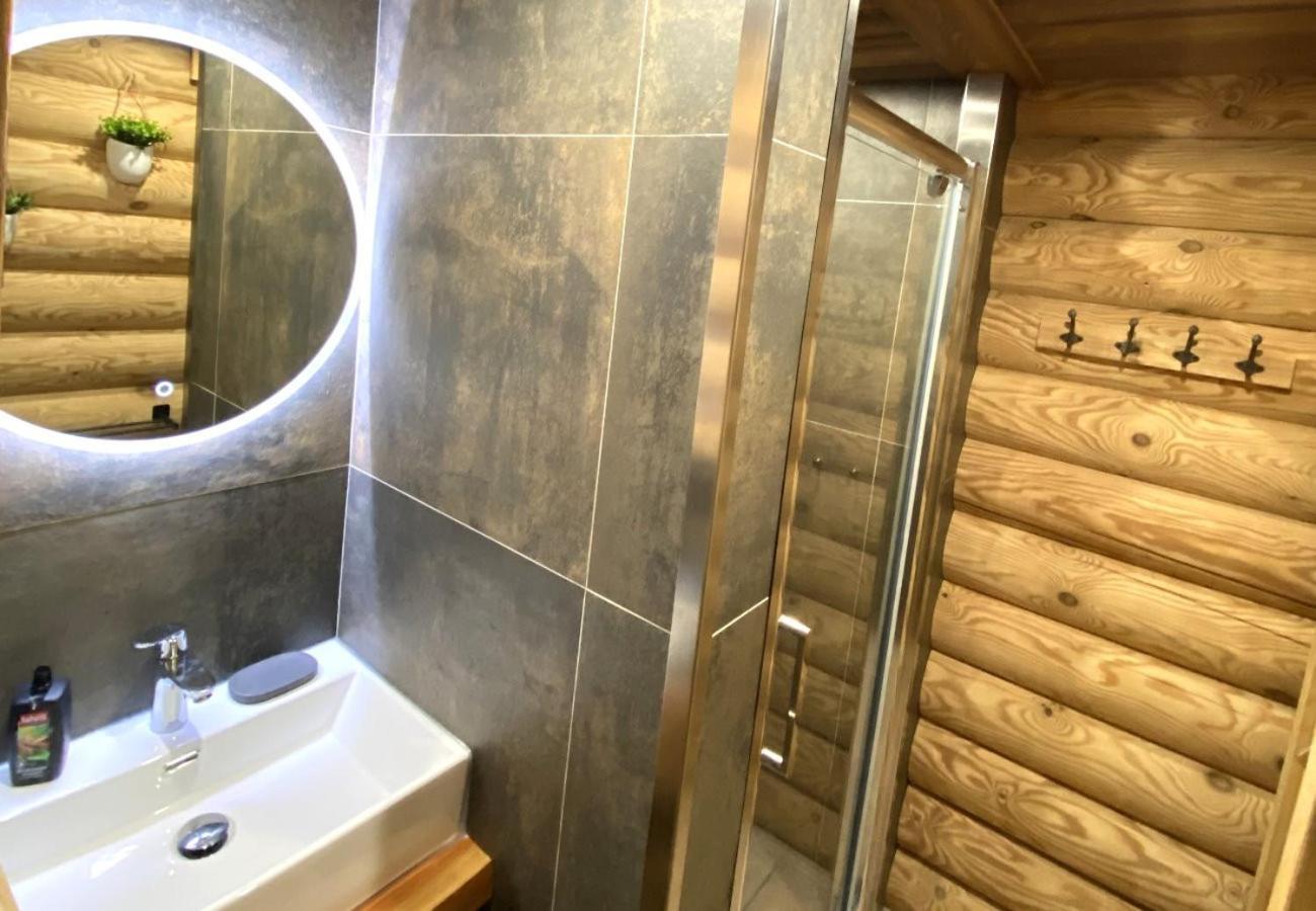L'Oursblanc Chalet En Rondins ラ・ブレス エクステリア 写真