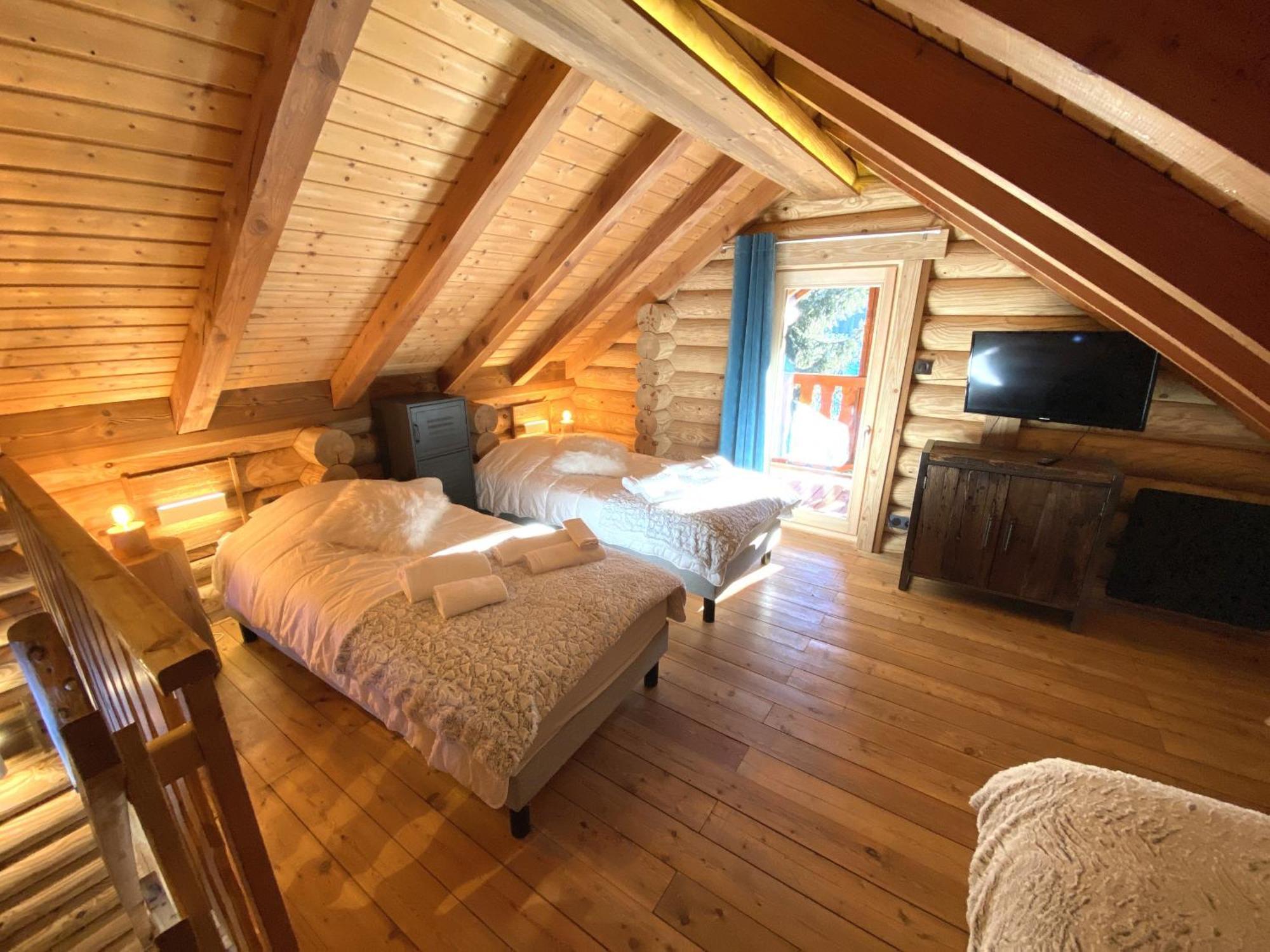 L'Oursblanc Chalet En Rondins ラ・ブレス エクステリア 写真