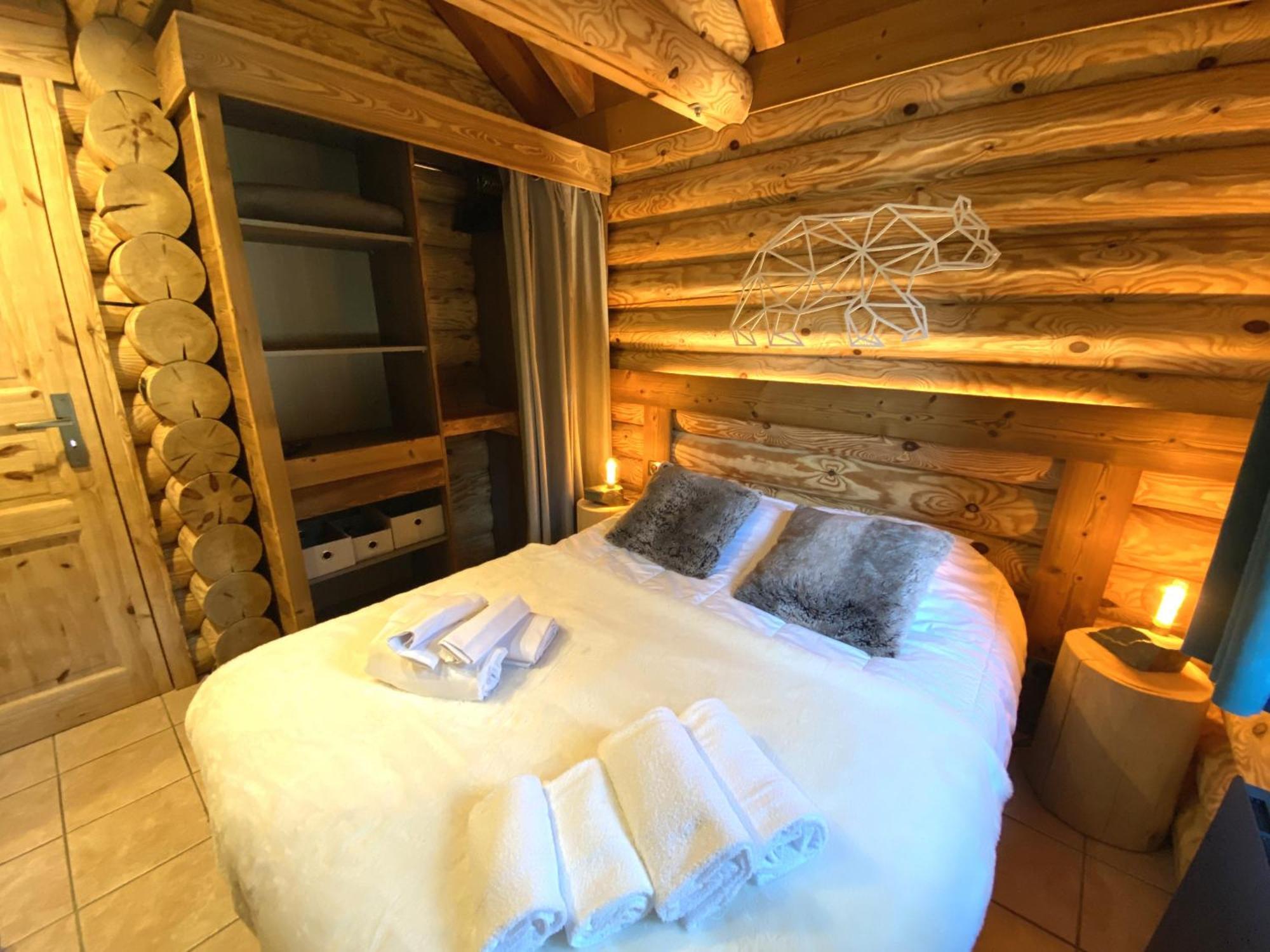 L'Oursblanc Chalet En Rondins ラ・ブレス エクステリア 写真